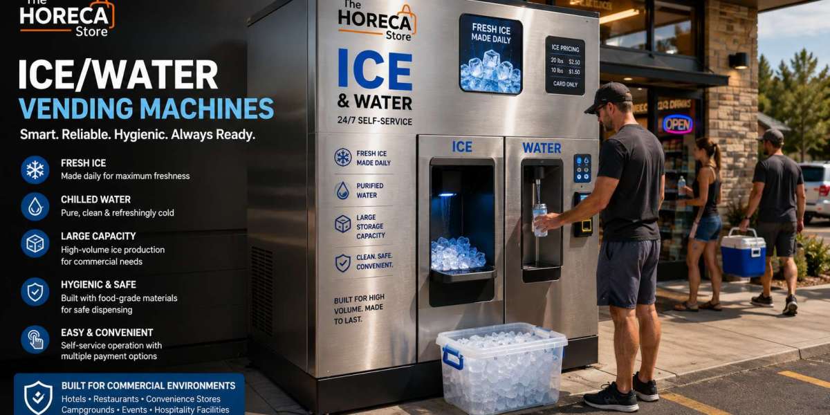 Ice/Water Vending Machines: A Complete Guide for Businesses
