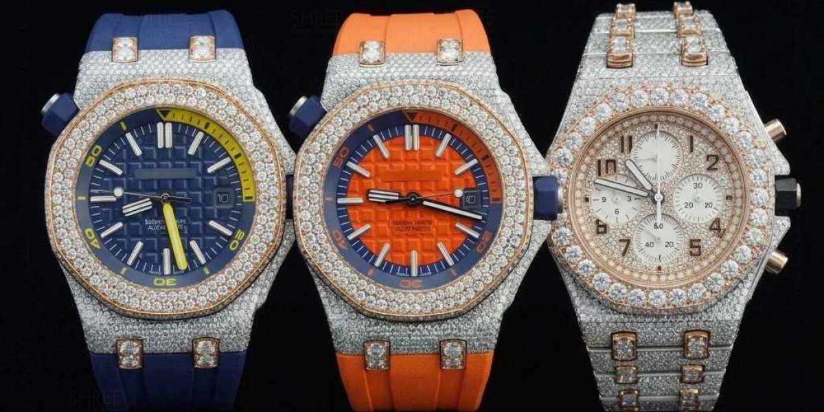 Discover Premium AP Moissanite Watches With Sport & Chronograph Designs