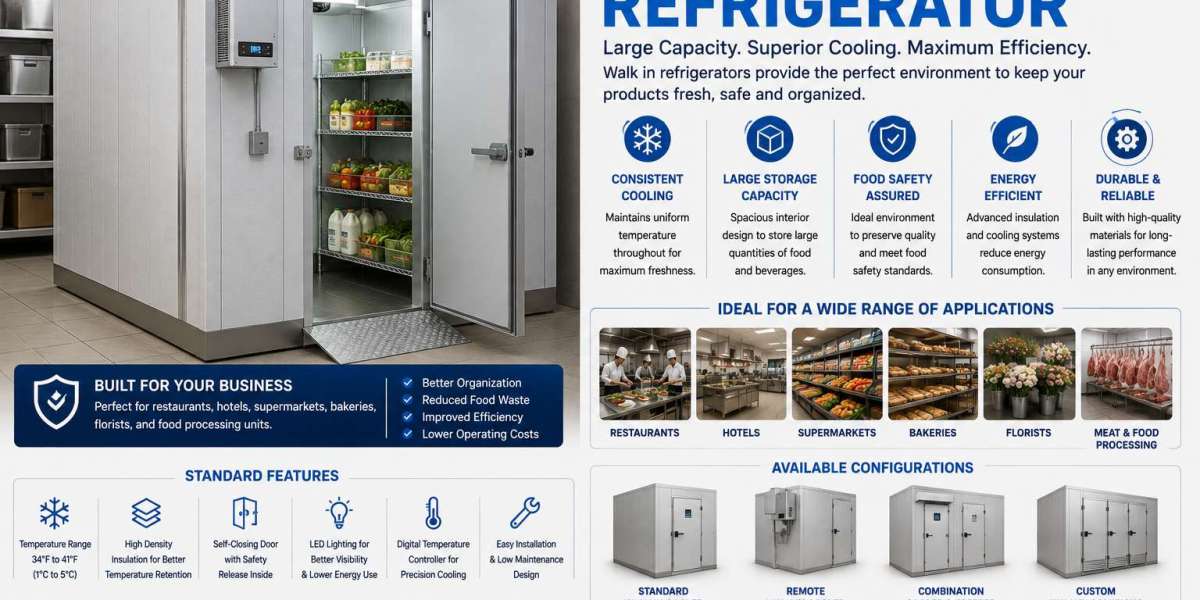Walk-In Refrigerator: The Ultimate Cold Storage Solution for Commercial Kitchens and Food Businesses