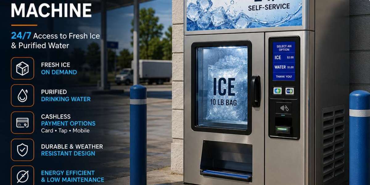 Commercial Ice Vending Machine: The Smart Solution for Automated Ice Sales and Business Growth