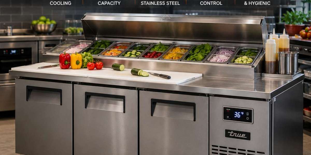 Prep Refrigerator: The Essential Refrigeration Solution for Fast, Efficient, and Organized Food Preparation