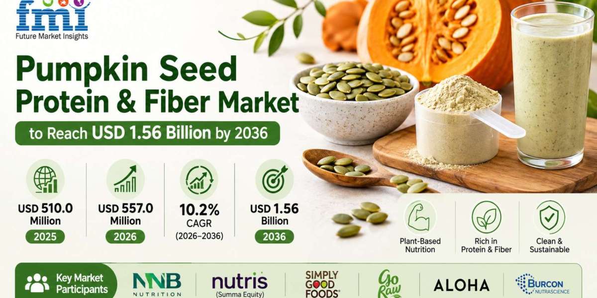 Global Pumpkin Seed Protein & Fiber Market to Reach USD 1.56 Billion by 2036
