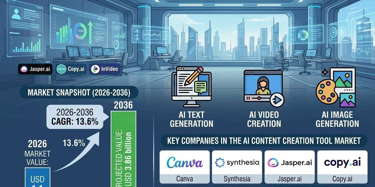 AI Content Creation Tool Market to Grow from USD 1.1 Billion in 2026 to USD 3.86 Billion by 2036