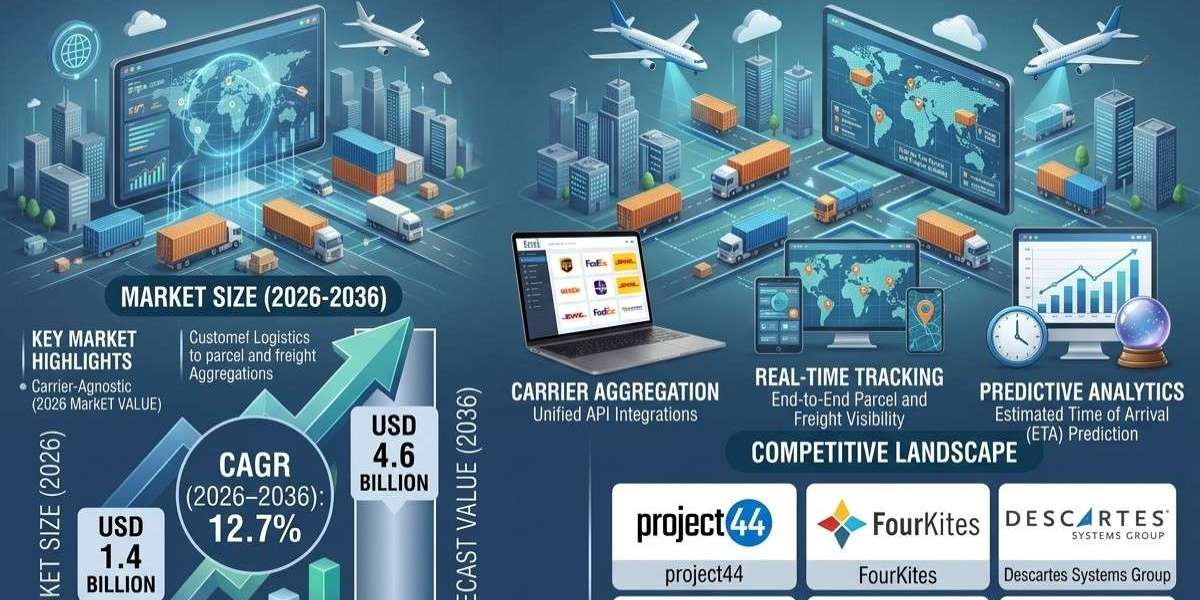 Carrier-Agnostic Parcel and Freight Visibility Aggregation Market Poised to Reach USD 4.6 Billion by 2036 with Cloud/Saa