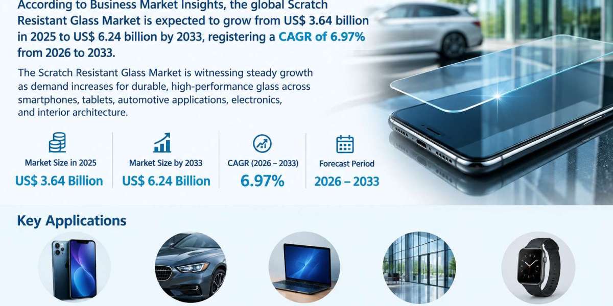 Scratch Resistant Glass Market CAGR: 6.97% Growth Expected Through 2033