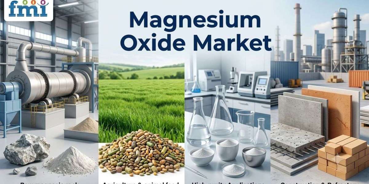 Magnesium Oxide Market: Rising Industrial Applications and Refractory Demand Drive Expansion, 2026–2036