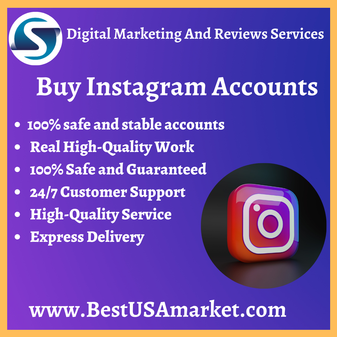Buy Instagram Accounts - Real &Cheap price In Bestusamarket