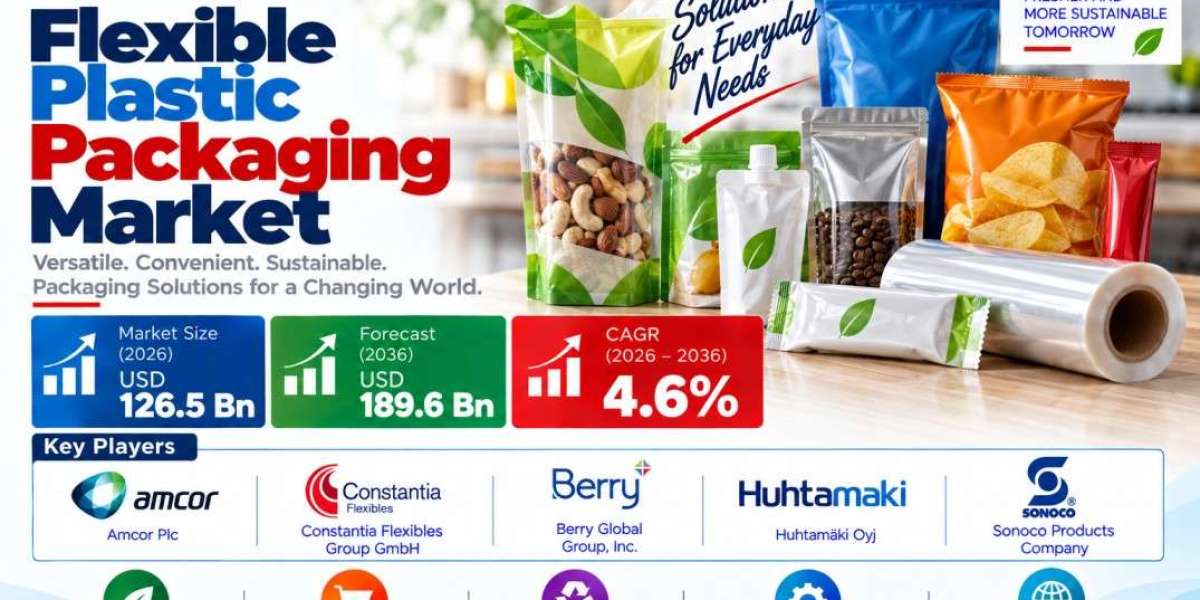 Flexible Plastic Packaging Market Growth Outlook: USD 189.6 Bn by 2036, India Leads at 7.0% CAGR