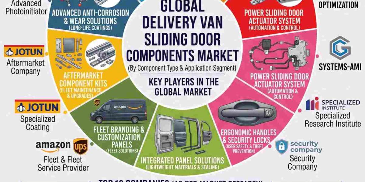 Delivery Van Sliding Door Components Market gains as rising van production supports 4.1% CAGR through 2036