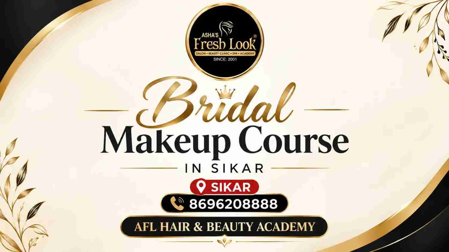 Bridal Makeup Course in Sikar Best for Aspiring Makeup 2026