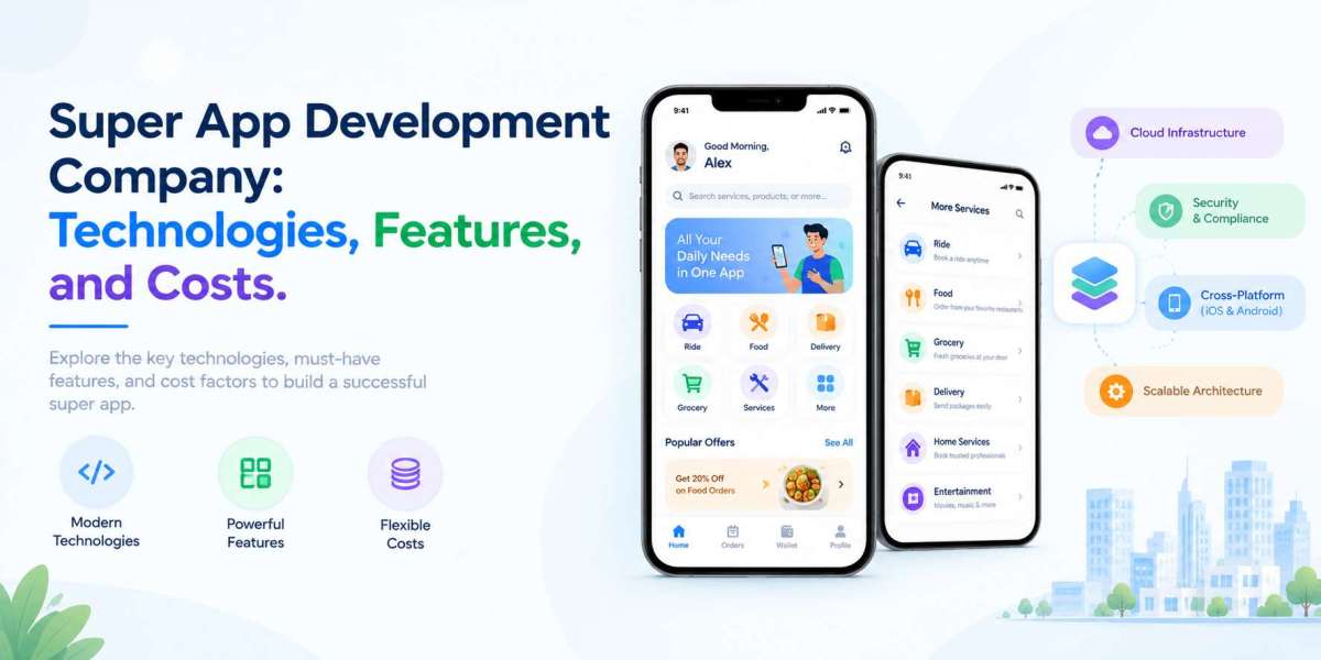 Super App Development Company: Technologies, Features, and Costs