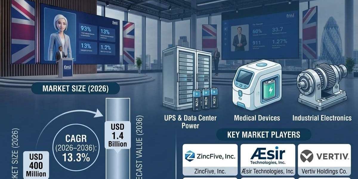 Nickel Zinc Rechargeable Battery Market Poised for Strong Growth as Data Centers Seek Compact Backup Systems