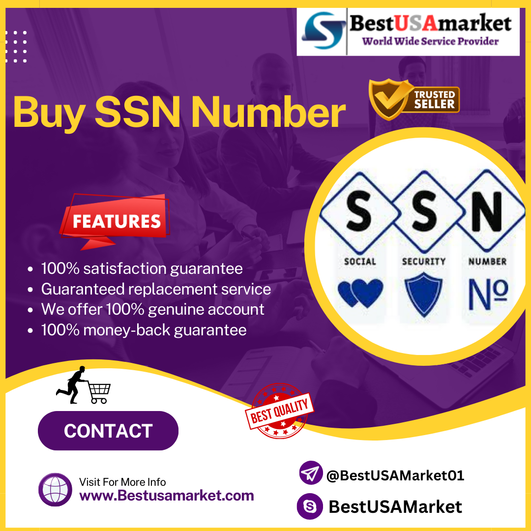 Buy SSN Number - Social Security Number & Card,