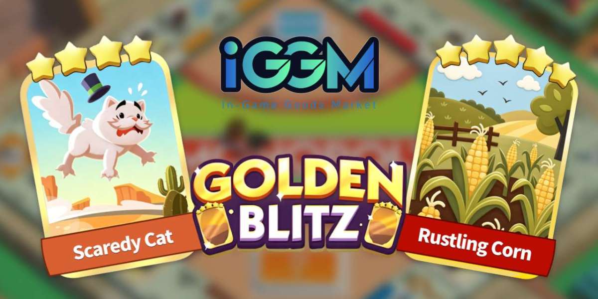 Pre-order 2 Monopoly Go Gold Cards At IGGM: Rustling Corn & Scaredy Cat (Sep 10)