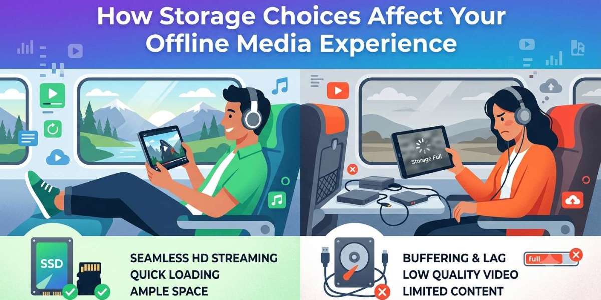 How Storage Choices Affect Your Offline Media Experience