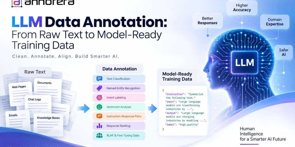 LLM Data Annotation: From Raw Text to Model-Ready Training Data