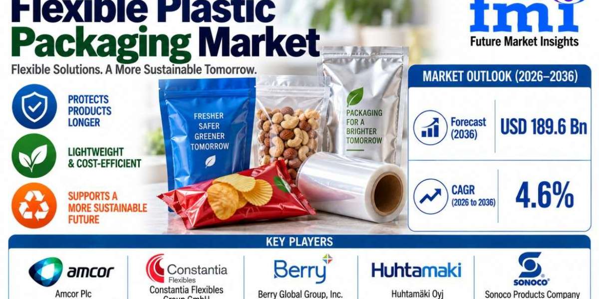 Flexible Plastic Packaging Market to Grow at 4.6% CAGR Through 2036 | Supported by Rising Demand