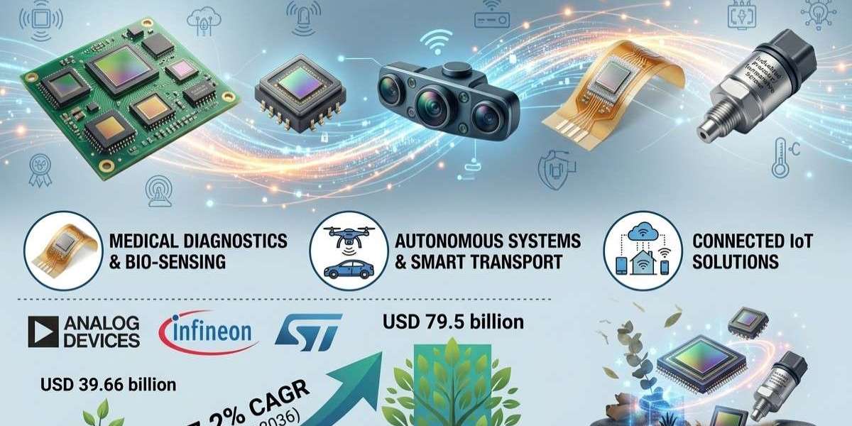 Advanced Sensor Market to Reach USD 79.5 Billion by 2036 as Industrial Automation and Connected Healthcare Accelerate Ad