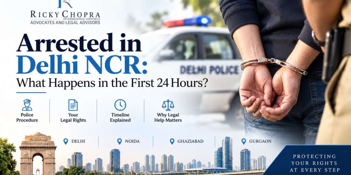 Arrested in Delhi NCR: What Happens in the First 24 Hours?