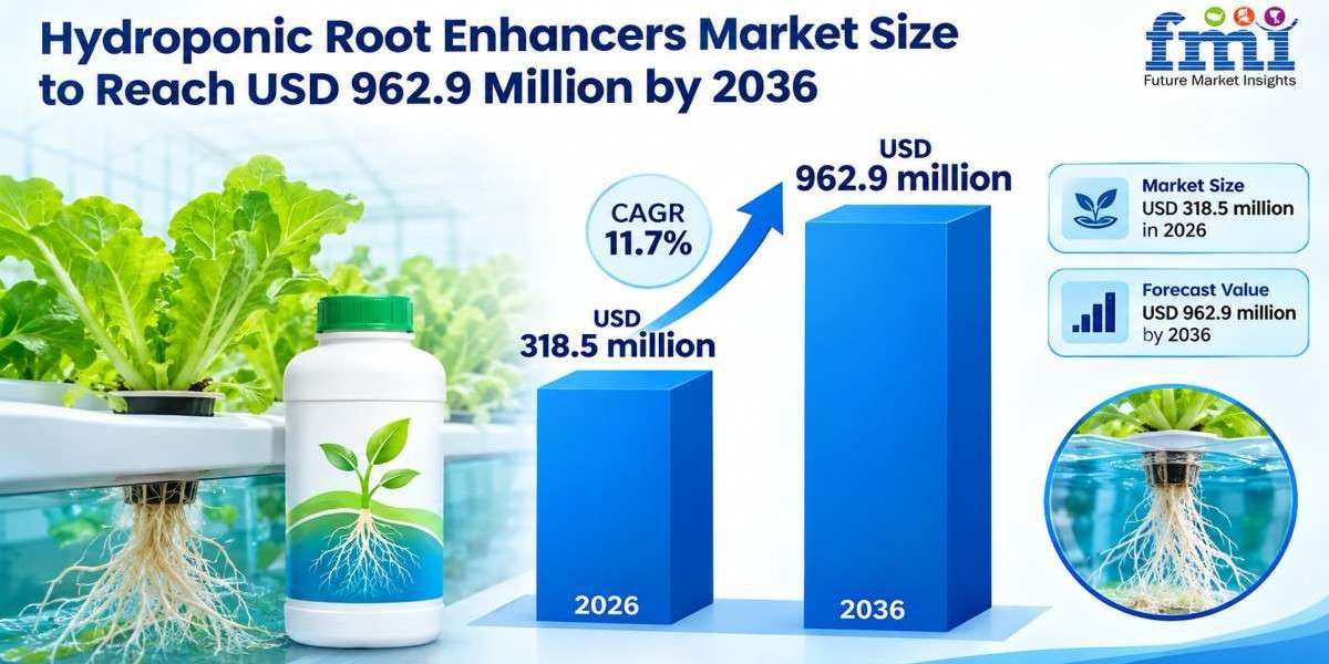 Hydroponic Root Enhancers Market Size to Reach USD 962.9 Million by 2036
