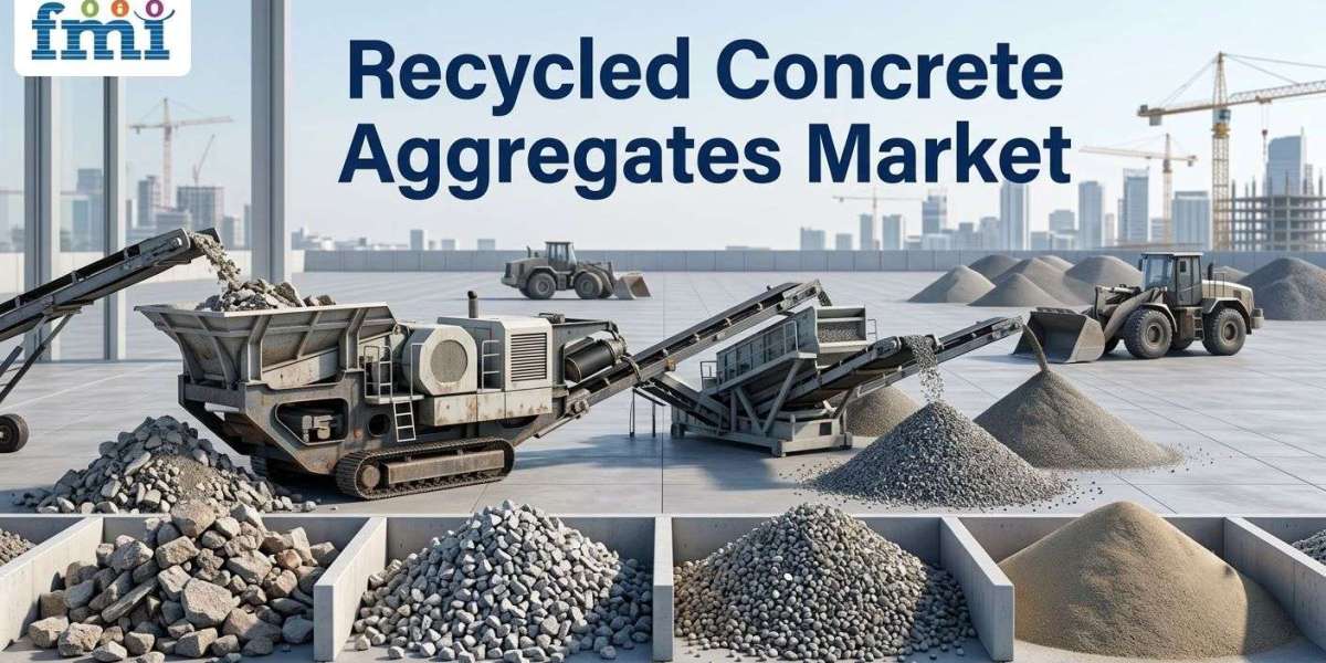Recycled Concrete Aggregates Market to Hit USD 24.7 Billion by 2036; Poland - CAGR 9.0%, Spain - CAGR 8.1%