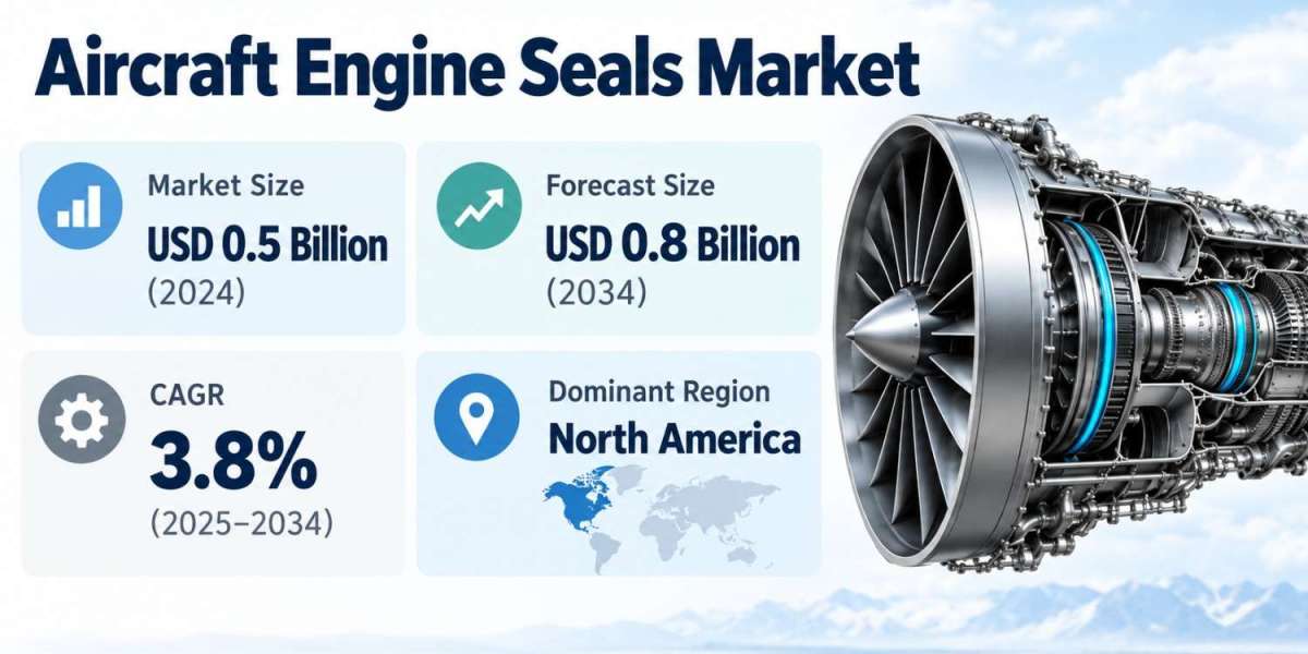 Aircraft Engine Seals Market Growth to Support USD 0.8 Billion Industry by 2034