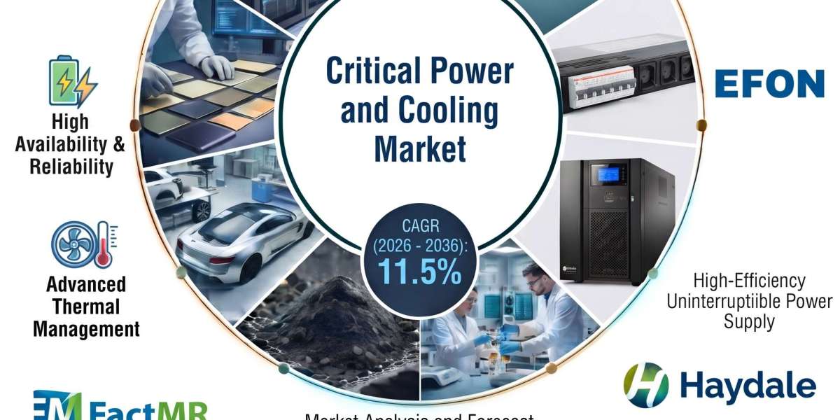 Critical Power and Cooling Market Size to Reach USD 97.4 Billion by 2036, South Korea CAGR 14.6%, UK 13.5%