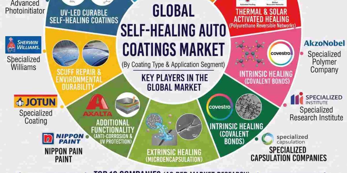 Self-Healing Auto Coatings Market sees new coating technologies reshape automotive paint protection with an $840 million