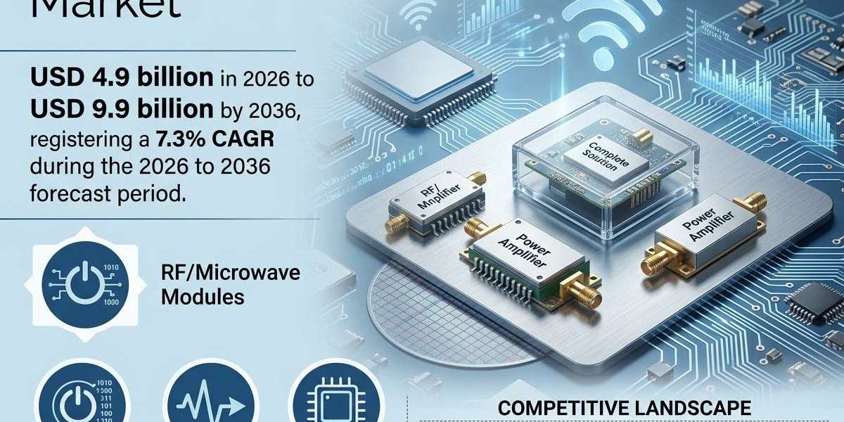 Amplifier Modules Market to Grow from USD 4.9 Billion in 2026 to USD 9.9 Billion by 2036 at 7.3% CAGR