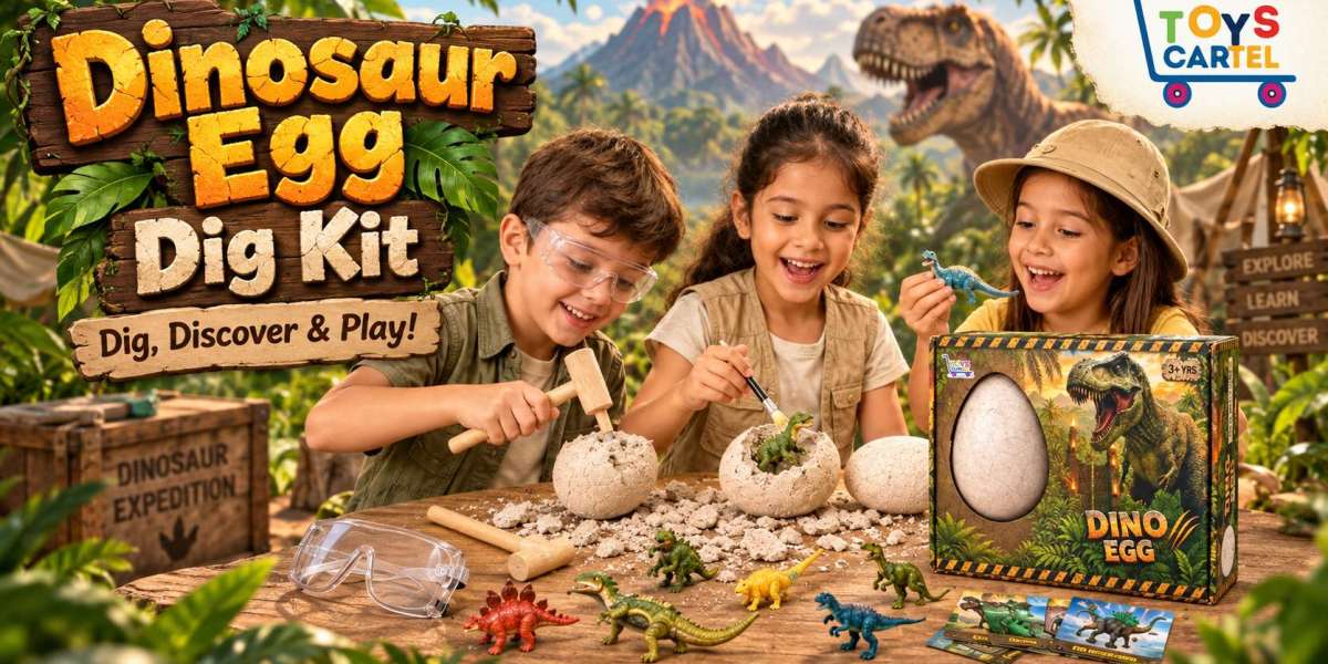 Dino Egg Dig for Kids: Discover the Excitement of Dinosaur Excavation