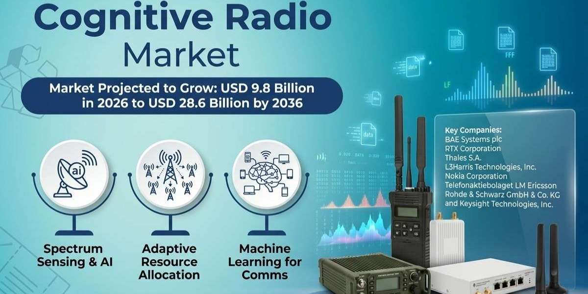 Cognitive Radio Market Forecast 2026–2036: Market to Expand at 11.3% CAGR