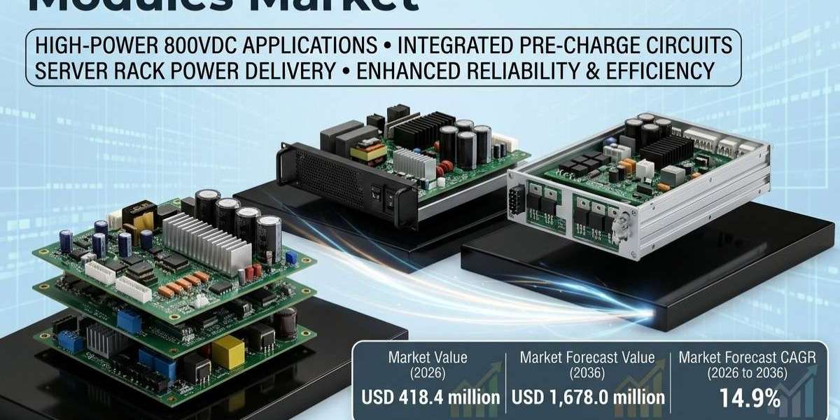 800VDC Rack Pre-Charge Modules Market to Reach USD 1.68 Billion by 2036 as AI Data Center Power Demand Rises