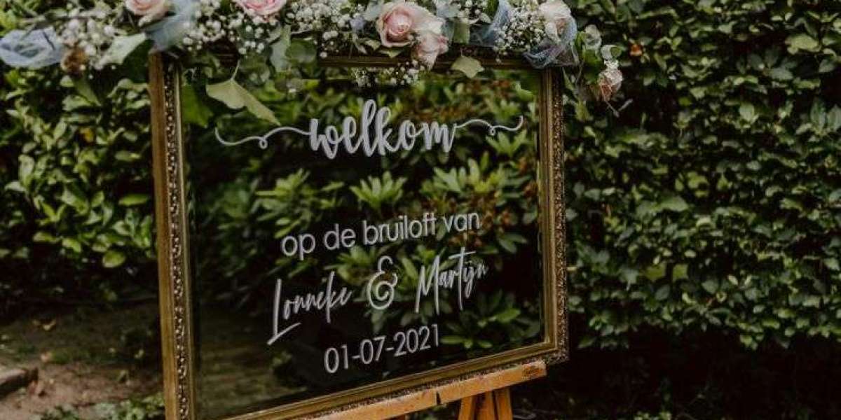 Correcte en nauwkeurige informatie over Welkomstbord Bruiloft België